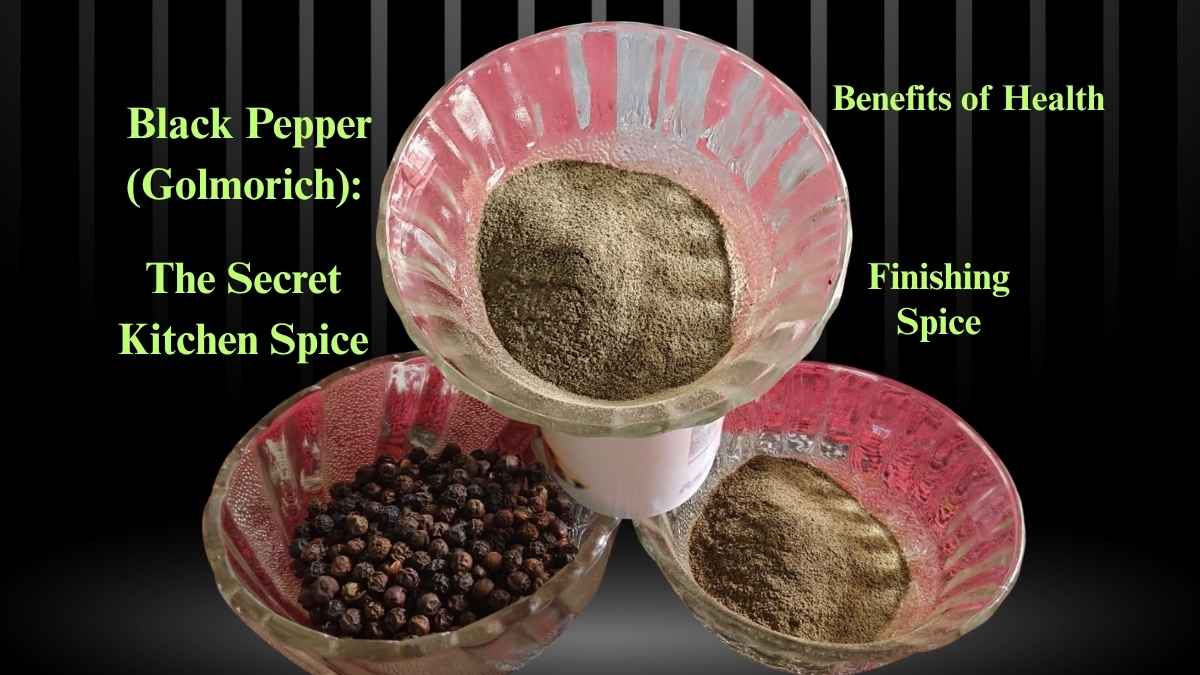Black Pepper (Golmorich) The Secret Kitchen Spice