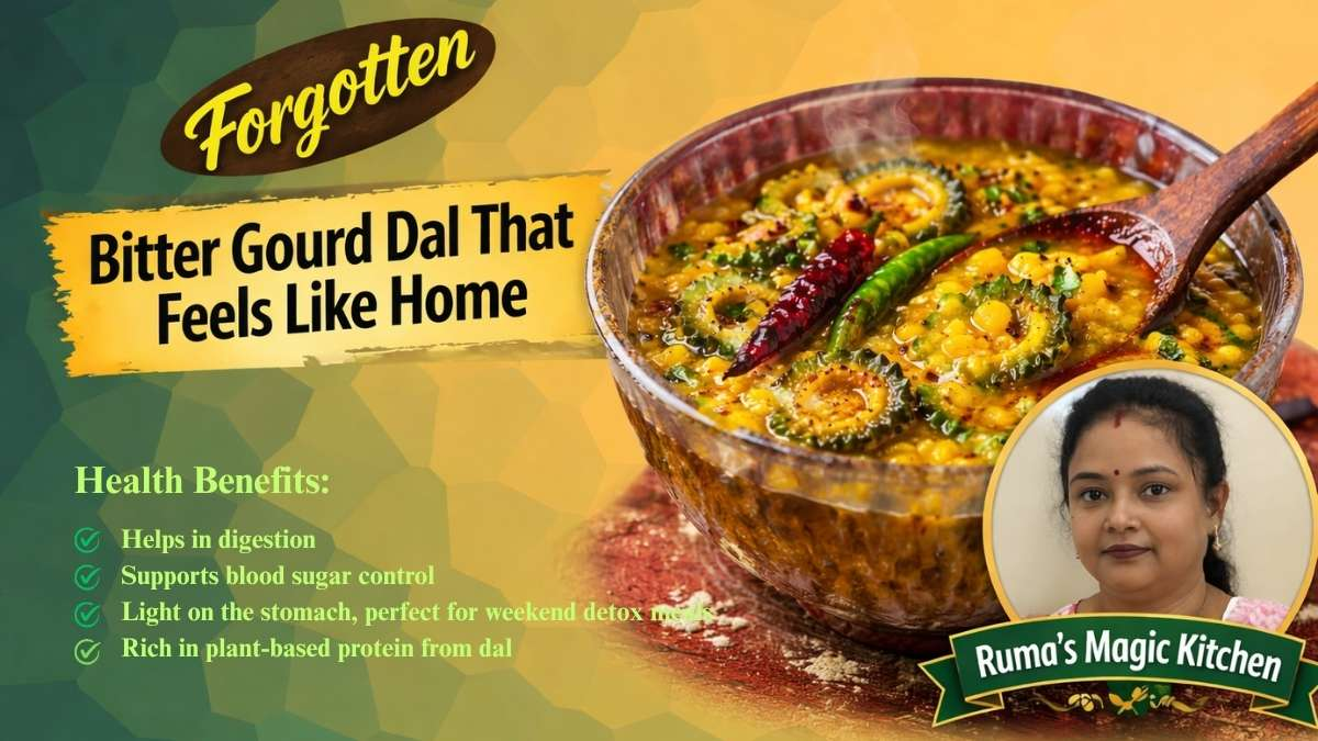 Bitter Gourd Dal Recipe