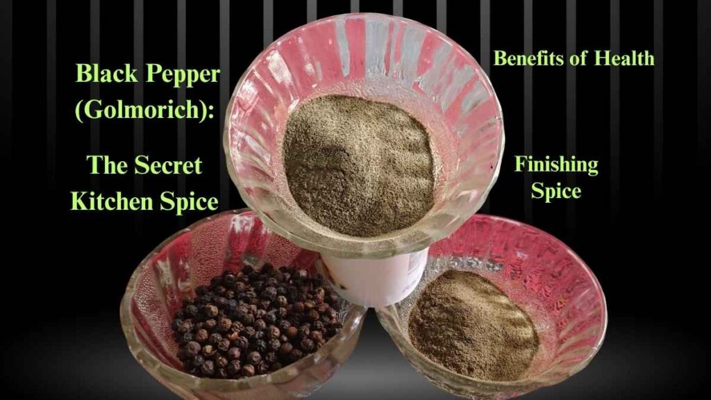 Black Pepper (Golmorich) The Secret Kitchen Spice
