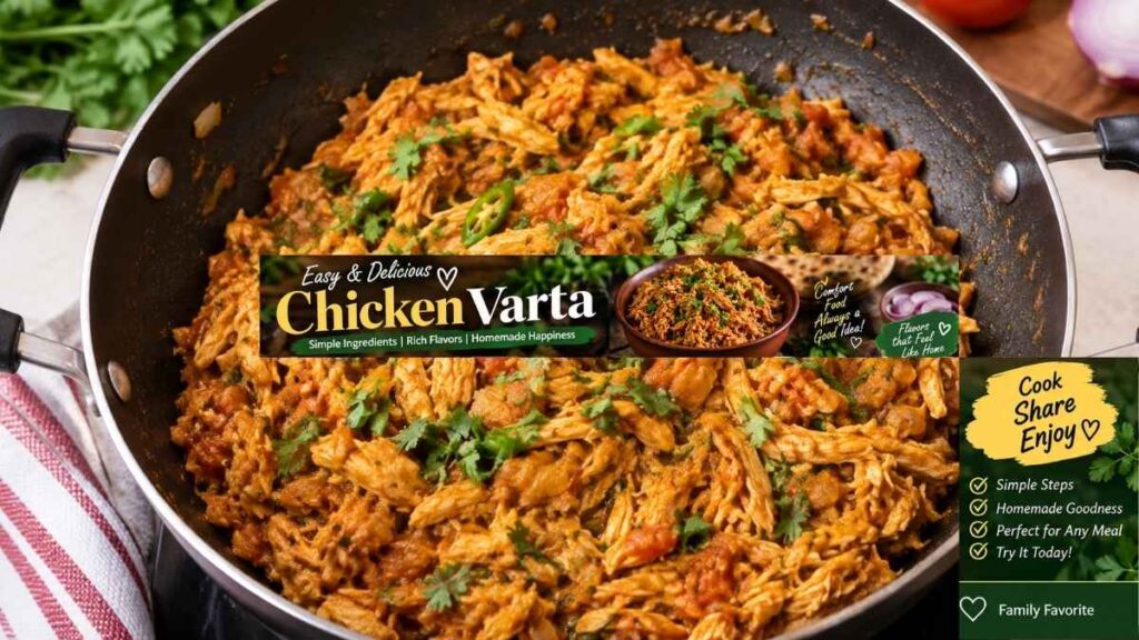 Chicken Varta Recipe – Spicy & Creamy Homemade Chicken